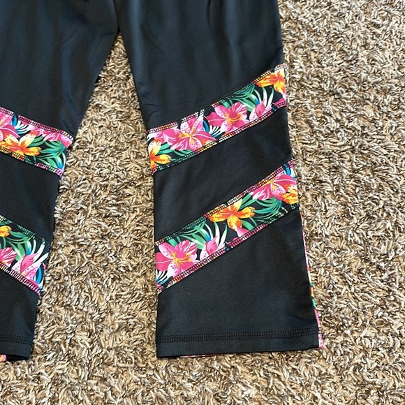 Zone pro Hawaiian flower leggings - Picture 6 of 7
